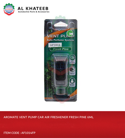 Aromate Vent Pump Car Air Freshener Fresh Pine 6Ml