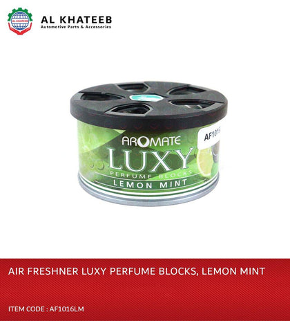 Air Freshner Luxy Perfume Blocks Lemon