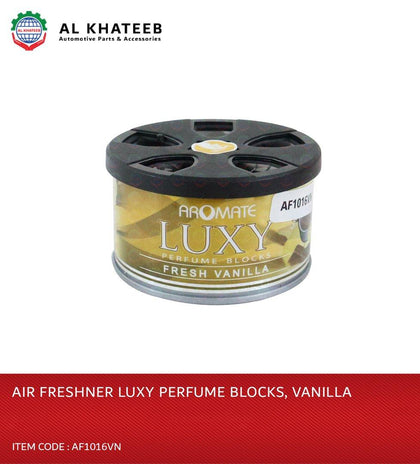 Al Khateeb Aromate Air Freshener Luxy Perfume Blocks, Vanilla