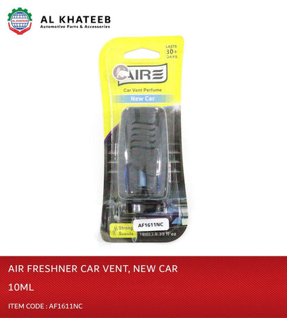 Al Khateeb Aire Car Vent Perfume Strong Scents - New Car 10Ml