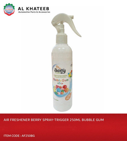 Air Freshener Berry Spray-Trigger 250Ml Bubble Gum