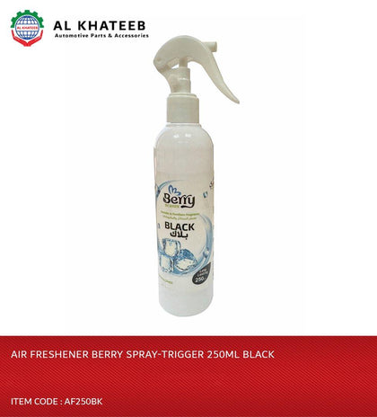 Air Freshener Berry Spray-Trigger 250Ml Black