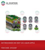 AIR FRESHENER AIR VENT 3X1 LIQUID APPLE