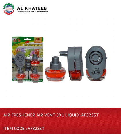 AIR FRESHENER AIR VENT 3X1 LIQUID-AF323ST