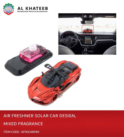 AIR FRESHNER SOLAR CAR DESIGN, MIX