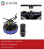 Al Khateeb Car Air Freshener Airpro Helicopter Oud Series Spray - Black Fragrance 99Ml