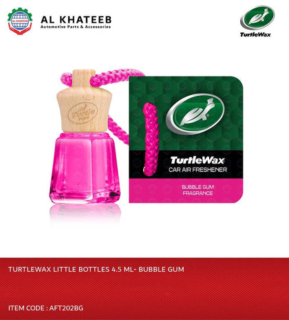 Turtlewax Car & Home Air Freshener Mini Bottle Wood - Bubblegum Fragrance 4.5ML