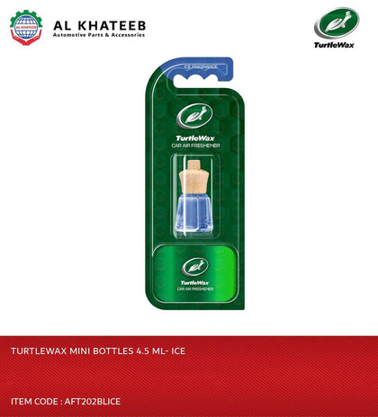 Turtlewax Car & Home Air Freshener Blister Mini Bottle Wood - ICE Fragrance 4.5ML