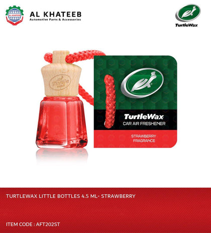 Turtlewax Car & Home Air Freshener Mini Bottle Wood - Starwberry Fragrance 4.5ML