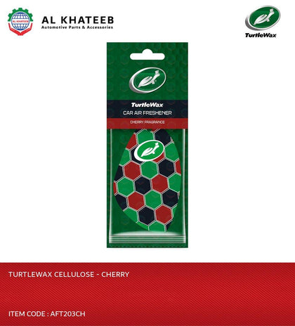 Turtlewax Home & Car Air Freshener Hanging Cellulose - Cherry Fragrance