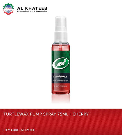 Turtlewax Home & Car Air Freshener Pump Spray - Cherry Fragrance 75ML