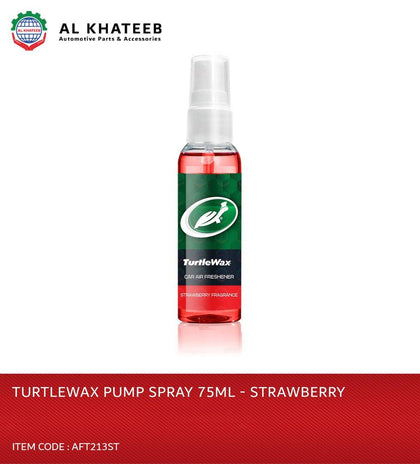 Turtlewax Home & Car Air Freshener Pump Spray - Strawberry Fragrance 75ML