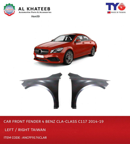 Car Front Fender for CLA-CLASS C117 2014-2019 Left - Taiwan