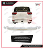 Car Rear Bumper Step Board Stainless Steel Land Cruiser Lc300 2022, Xvr, White Painting