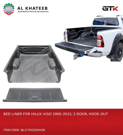BED LINER FOR VIGO 2006-14  2 DOOR, HOOK OUT 5 PCS HOOK