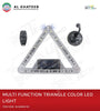 MULTI FUNCTION TRIANGLE COLOR LED LIGHT