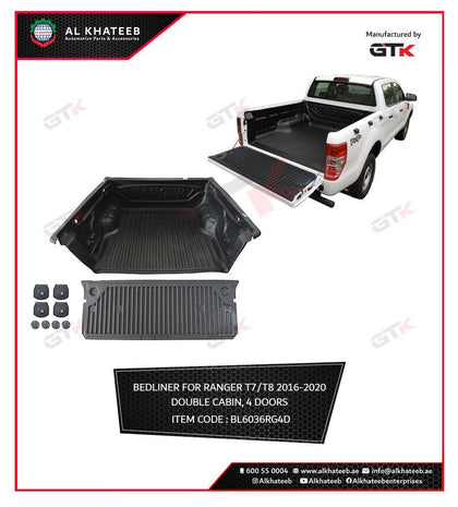 GTK Bed Liner For Ranger T7/T8 2016-2020