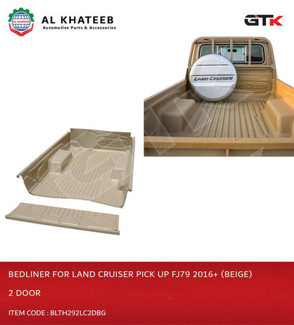 BEDLINER FOR LC FJ79 2016+ (BEIGE) 2 DOOR THAILAND