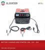 BATTERY CHARGER AND STARTER, 20A 12V-24V