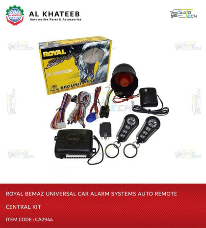 Royal Universal Car Alarm Systems Auto Remote Central Kit