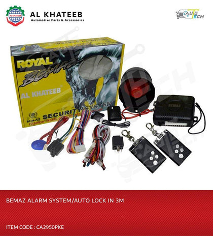 BEMAZ ALARM SYSTEM/AUTO LOCK IN 3M