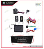 1-Way Car Security System Alarm With Siren 2 Remote For Land Cruiser