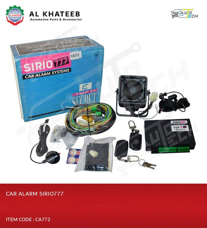 CAR ALARM SIRIO777