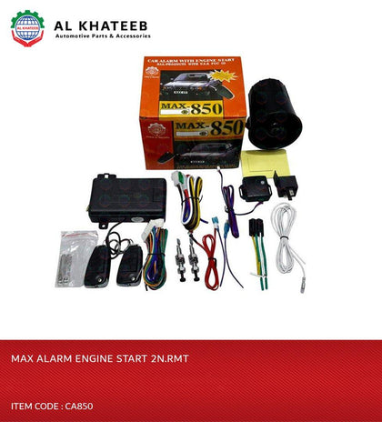 MAX ALARM ENGINE START 2N.RMT