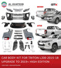 GTK Body Kit For Triton L200 2015-2018 Upgrade To 2019 High Edition