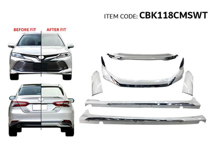 GTK Body Kit For Camry 2018 To Monalisa Style, White