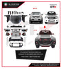 GTK Body Kit Hilux Vigo 2006-2014 Upgrade To 2019 Rocco Trd Style