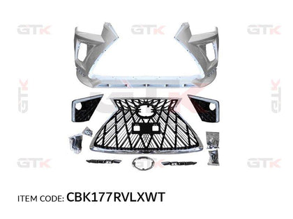 GTK Front Body Kit For Hilux Revo 2013-2015 Upgrade To LX Style, White