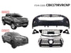 GTK Car Body Kit Hilux Revo 2015-2018 Modify To 2018 Rocco Style, No Paint