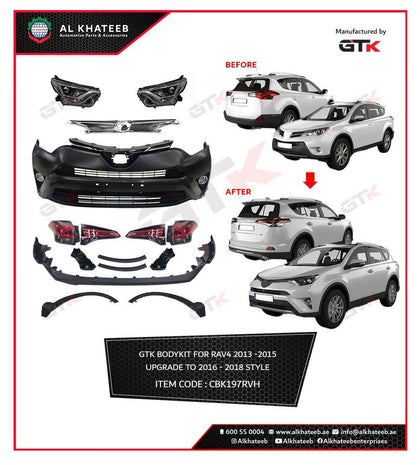 BODY KIT 4 RAV4 2013-15 TO UPGRADE TO 2017 Model