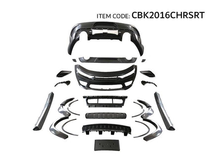 GTK Car Front Lip Charger 2015+ With Fender Flare
