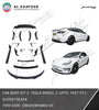 Auto Car Body Kit Model 3 Upgrade To Fast Style Glossy Black