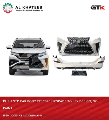 Rush GTK Car Body Kit 2020 Upgrade To Lex Design, No Paint