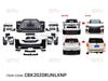 GTK Car Body Kit For 4Runner 2011-2020 Upgrade To Lexus Style