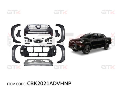 GTK Car Body Kit For Revo 2021 Steel Bumper Upgrade To 2021 Adventure Style