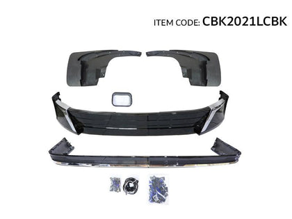 GTK Full Car Body Kit For Land Cruiser 2016-2021, Black