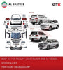 Car Body Kit For Land Cruiser FJ200 2008 - 2015 Upgrade To 2021 Style