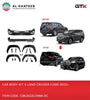 Car Body Kit For Land Cruiser Lc300 2022+ Upgrade To Modelista Style Black