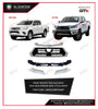 GTK Front Body Kit For Hilux Revo 2016-2018 Upgrade To 2020+ Style, White