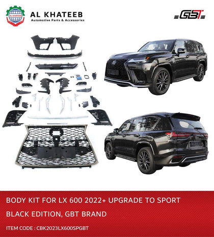 Gbt Car Body Kit LX600 2022+ Upgrade To Sport Black Edition