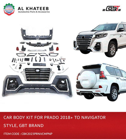 Gbt Car Bod Kit Prado 2018+ Upgrade To Navigator Style