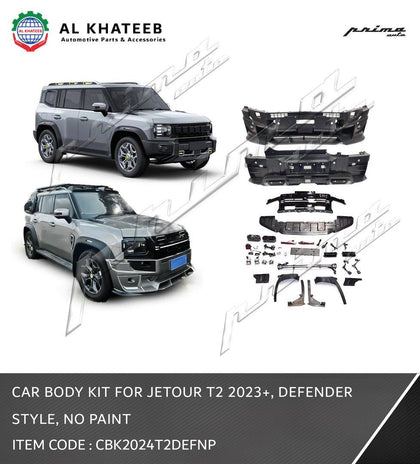 Car Body Kit for T2 2023+ Defender Style Upgrade, No Paint
