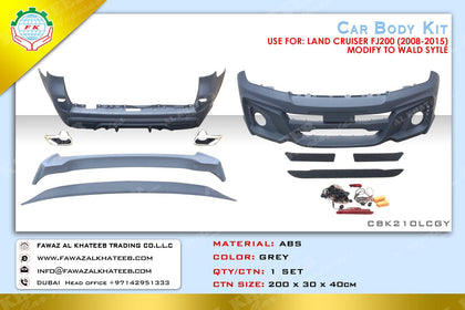 BODY KIT 4 LC FJ150 2008-15 WALD