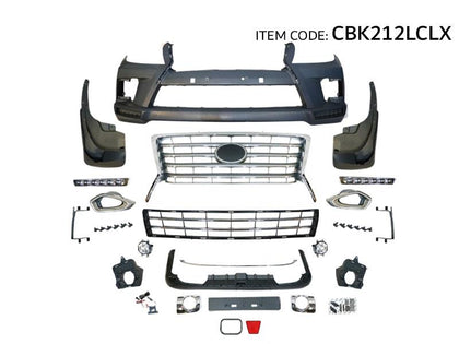 GTK Car Body Kit Land Cruiser FJ200 2008-2015 Modify To Lexus LX570 Style