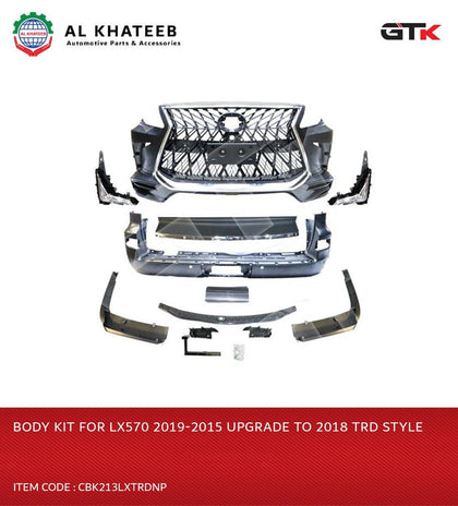 GTK Body Kit For LX570 2019-2015 Upgrade To 2018 Trd Style