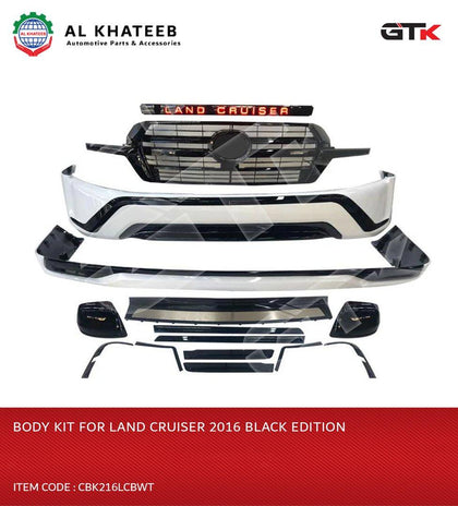 GTK Body Kit For Land Cruiser 2016 Black Edition